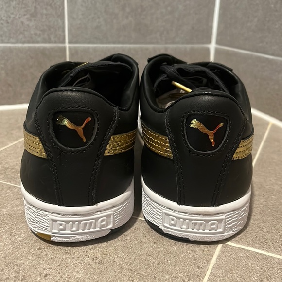 Puma Basket Stars x The Great Gastby Villa shoes sneakers black Men’s Size 8 - Picture 8 of 14